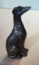 Vintage Cast Bronze Greyhound