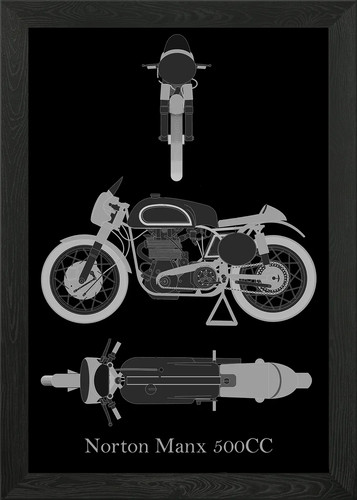 Norton manx 500cc - norton, 1952