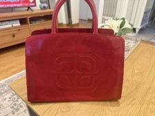 L.K. Bennett Red Leather