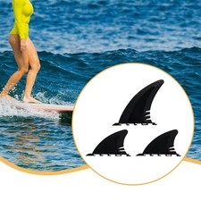 3Pcs PVC Surfboard Surf Fins