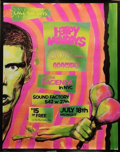 Happy mondays live - mondays, at