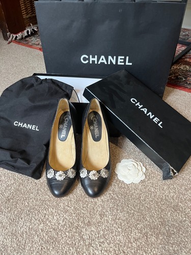 Chanel black shoes - , 5.5