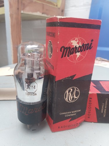 Marconi 12y4 valve tube nos - marconi,