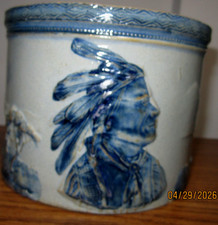 Sleepy eye stoneware cobalt - eye,