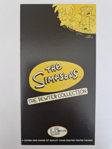 The simpsons - -, pewter