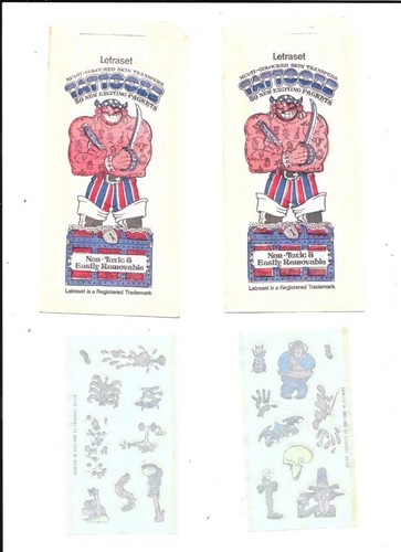 Letraset tattooze action - letraset,