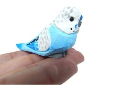Parakeet Figurine Budgie