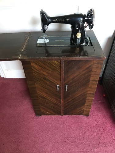 Vintage old singer sewing - old,