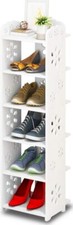 Dripex 6 Tier Shoe Rack Shoe Cabinet Storage Rack Bookshelf Shoe Organizer Free