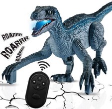Remote Control T-Rex Dinosaur Simulation Infrared RC Walking Roaring Toy Kids