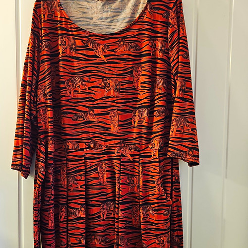 Popsy clothing orange - orange, black