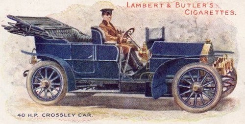 Cigarette card lambert - card,