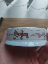 Royal Doulton Bramley Hedge The Birthday Trinket Box, Missing Its Lid