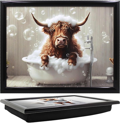 Highland cow lap tray - lap,