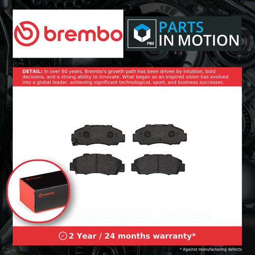Brake pads set fits honda - pads,
