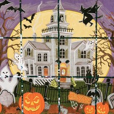 Halloween Haunted House Anita Goodesign Embroidery Design Machine Design Spooky