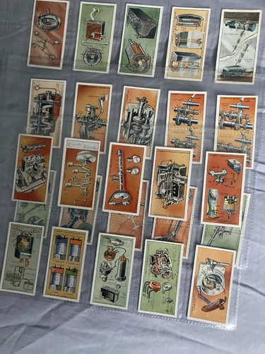 Cigarette cards how motor - cigarette,