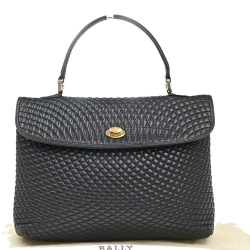 Bally logo quilted hand - logo,