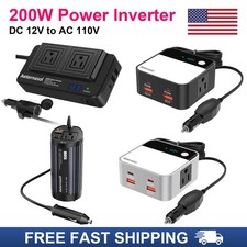 200W Car Power Inverter12V to