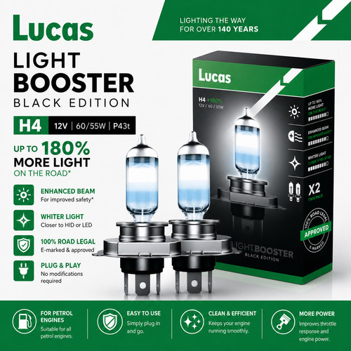 Lucas bulbs lightbooster - h4,