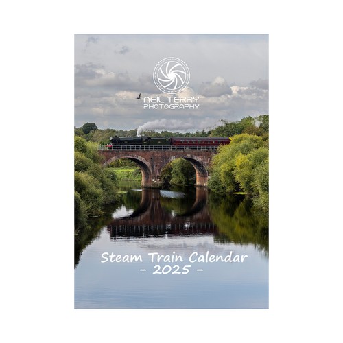 Steam train calendar 2025 - steam,