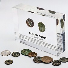 Roman Coin - Lucite Acrylic