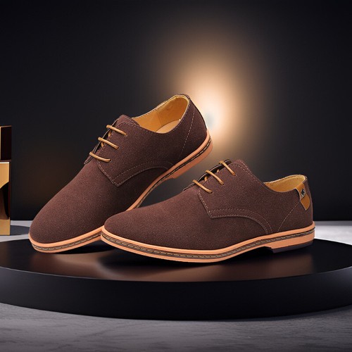 New mens leather smart casual - leather,
