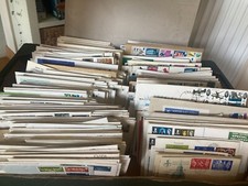 GB UK 50 random FDC covers from all periods incl pre decimal many great sets