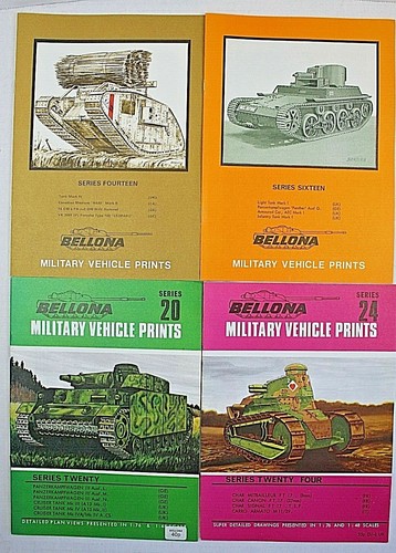 Lot bellona military - lot, 7
