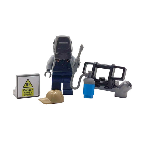 Genuine lego welder cake - genuine,