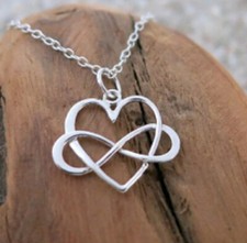 Silver Plated Infinity Love