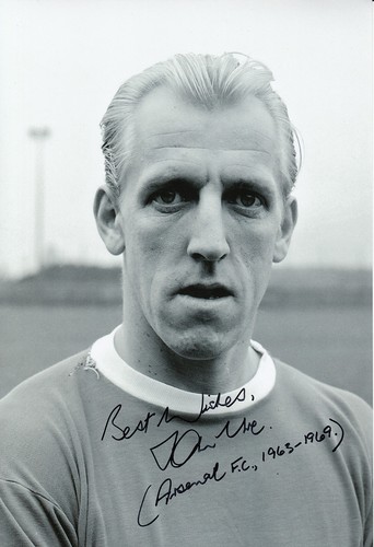 Arsenal hand signed - ian, ure