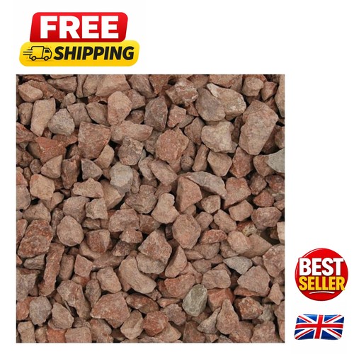 20kg red granite pebble - 20kg,