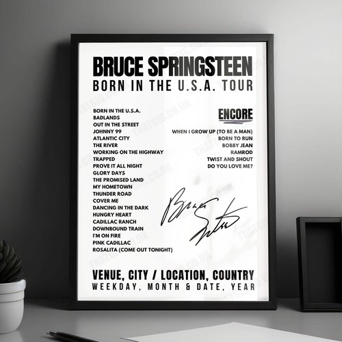 Bruce springsteen setlist - springsteen,