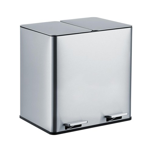 Stainless steel kitchen - steel, trash