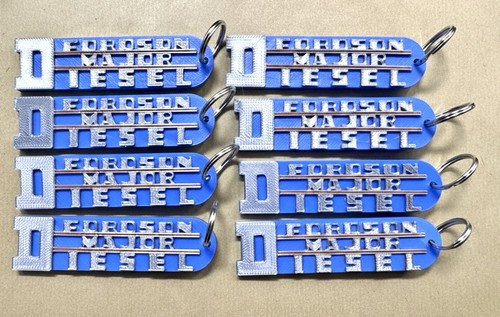 Fordson diesel major keyring - diesel,