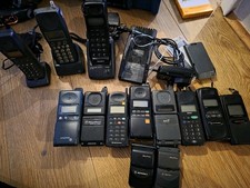 Vintage Mobile Phones Bundle Motorla Microtac Startac Etc Sony Working!