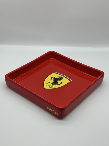 Large ferrari ceramic tray red - ceramic,
