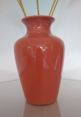 Ceramic vase terracotta - -,