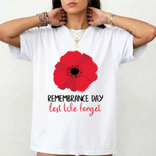 Remembrance Day Poppy T-Shirt