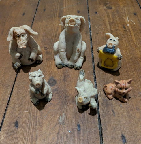 Vintage piggin pig - piggin, figurines