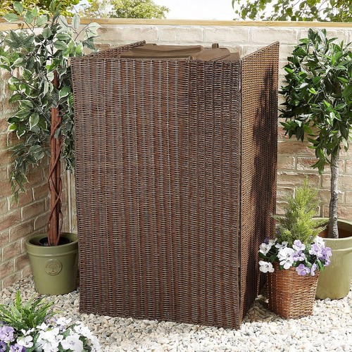 Willow effect wheelie - willow, bin