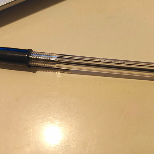 Clear barrel ballpoint - barrel,