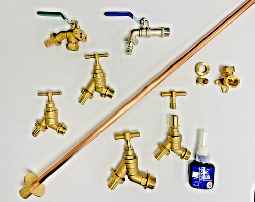Garden bib tap and outside - bib,
