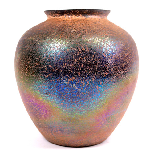 Kralik glass vase - kralik, iridescent