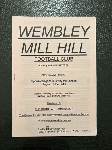 1998 wembley mill - 1.11.1998.,