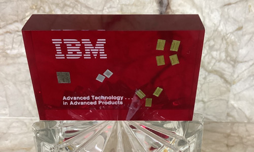 Vintage ibm computer red - vintage,