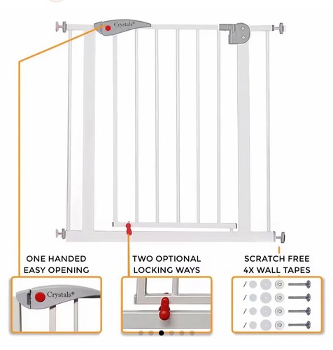 Crystals baby safety gate home - baby,