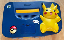 Pokémon Pikachu Edition Nintendo N64 Console & Controller In Near Mint Con, Pal
