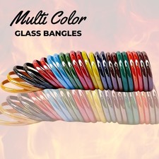 24 Pcs Multicolor Thick Glass